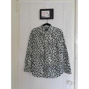 Talbots Womens Button-up Blouse - Size M